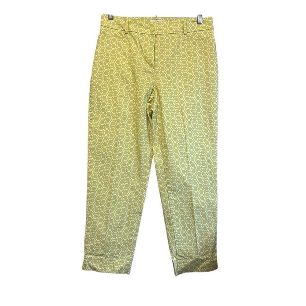 Geometric Print Cropped Pants | Golf Style Casual Trendy